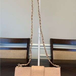 Bebe Elegant Pink (Blush) Crossbody Bag